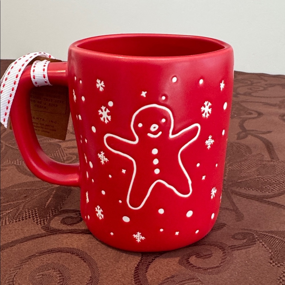 ❄️ Rae Dunn Holiday Mug with Matching Coaster - Picture 3 of 11